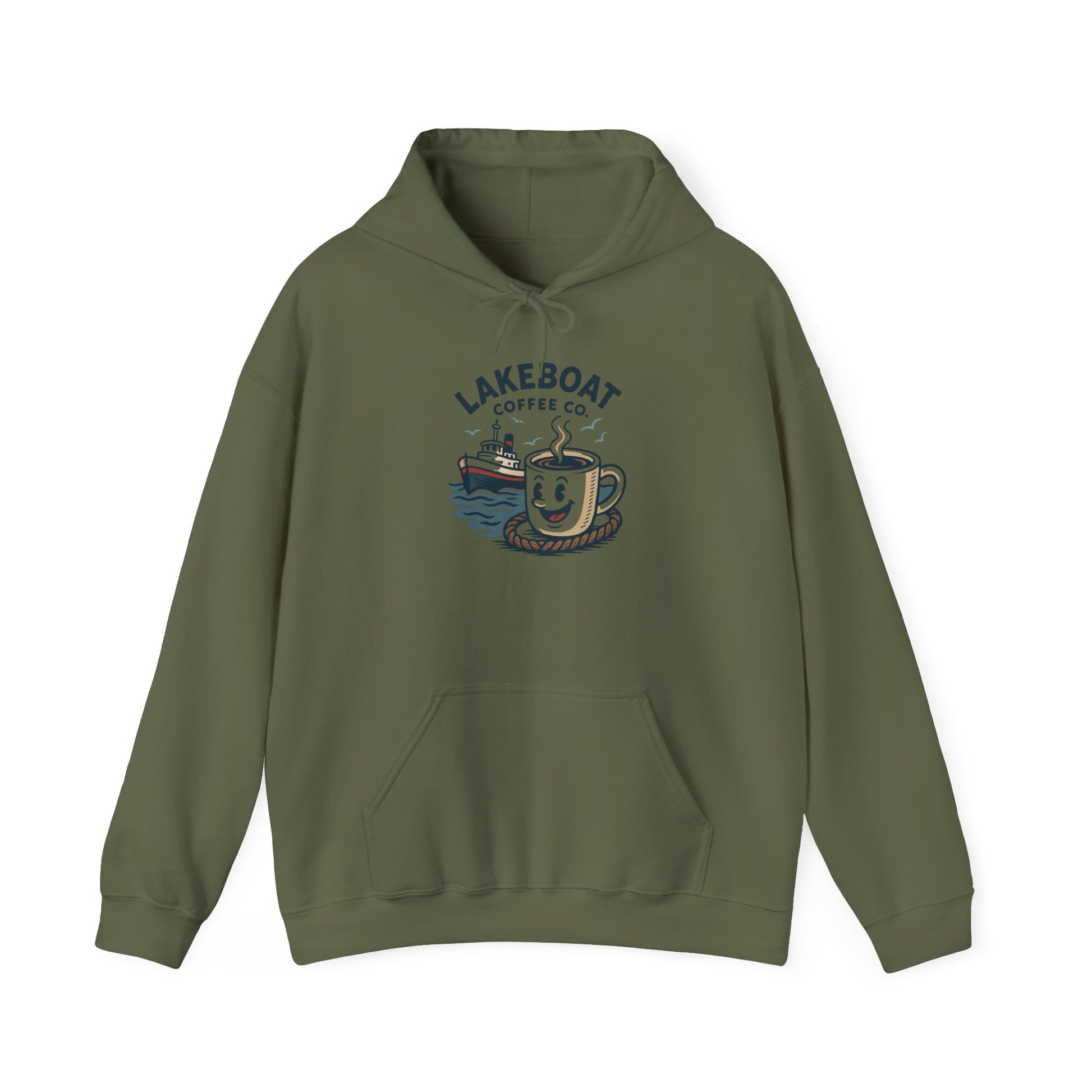 Cozy Lakeboat Coffee Co. Hoodie