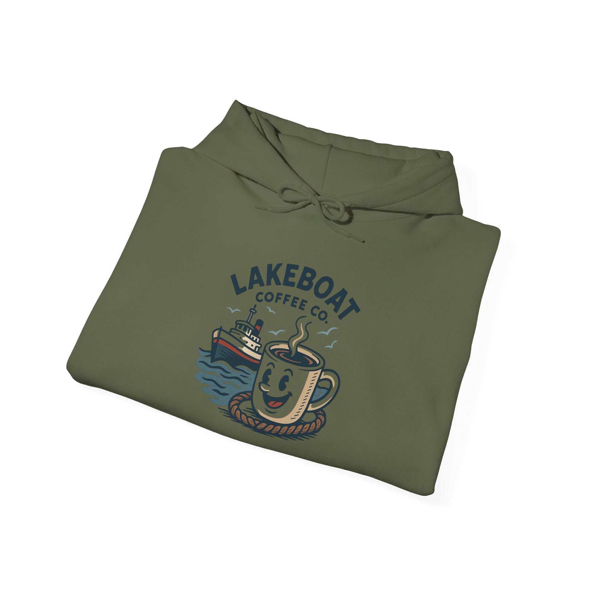 Cozy Lakeboat Coffee Co. Hoodie