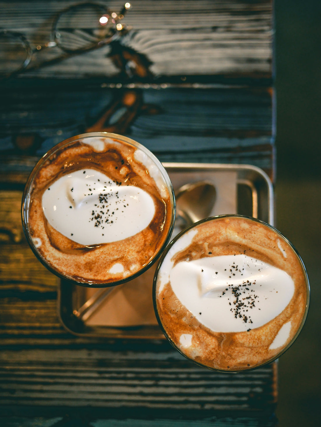 two cup of coffees