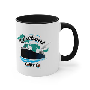 Lakeboat Coffee Company Logo Mug - 11 oz