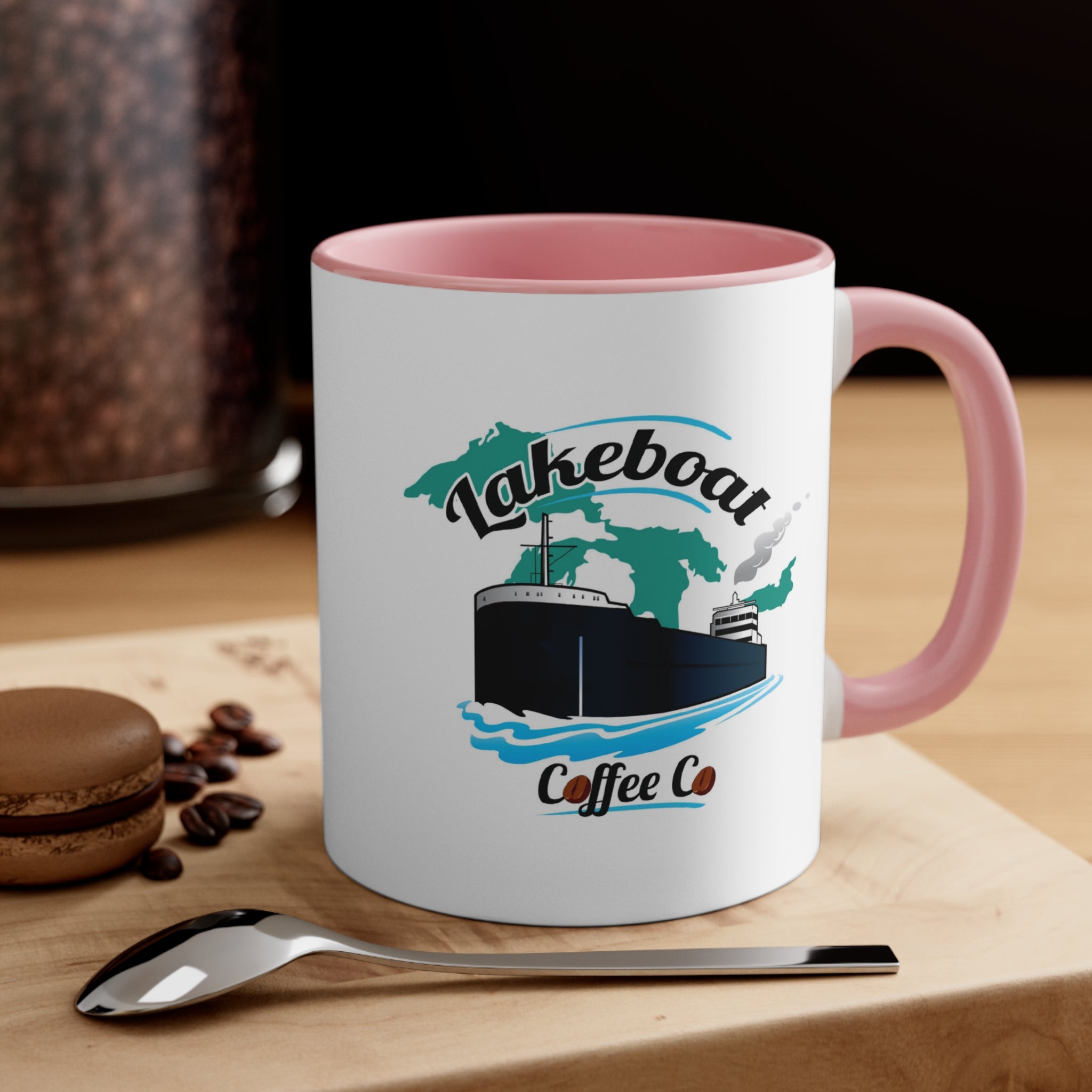 Lakeboat Coffee Company Logo Mug - 11 oz