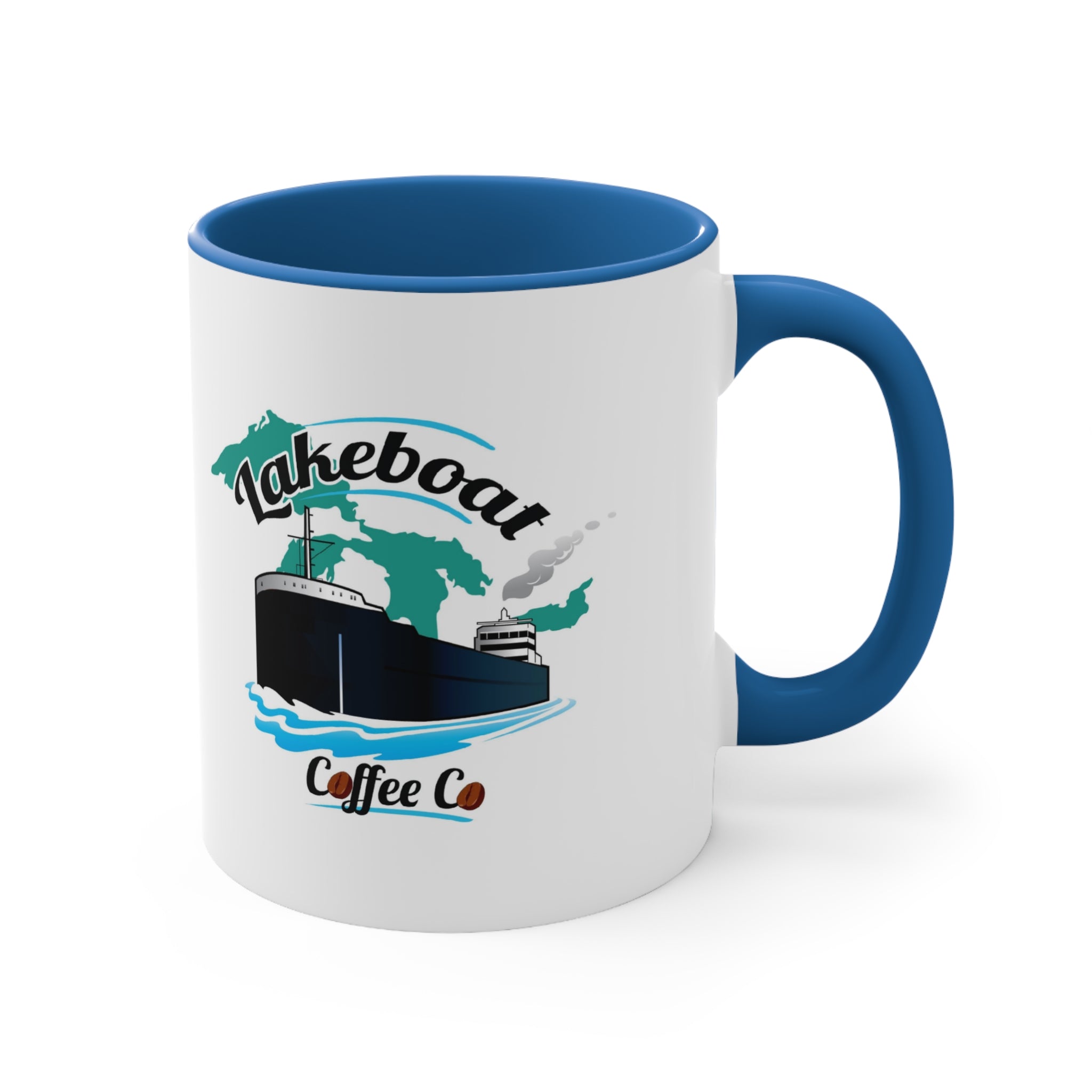 Lakeboat Coffee Company Logo Mug - 11 oz